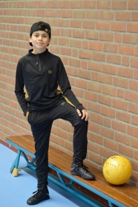 Cruyff Corner suit black gold
